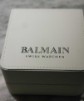 Balmain vintage watch box white lether nos